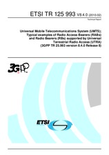 Norma ETSI TR 125993-V8.4.0 18.2.2010 náhled
