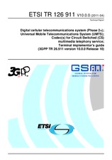 ETSI TR 126911-V10.0.0 20.4.2011