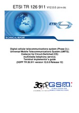 Norma ETSI TR 126911-V12.0.0 30.9.2014 náhled