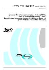 ETSI TR 126912-V4.0.0 31.3.2001