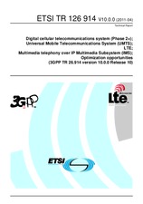 ETSI TR 126914-V10.0.0 20.4.2011