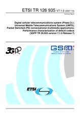 ETSI TR 126935-V7.1.0 26.10.2007