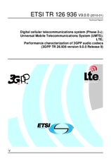 ETSI TR 126936-V9.0.0 18.1.2010