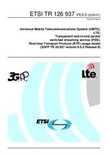 ETSI TR 126937-V8.0.0 22.1.2009