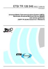 Norma ETSI TR 126946-V6.0.1 31.3.2006 náhled