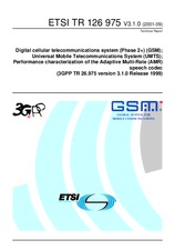 Norma ETSI TR 126975-V3.1.0 30.9.2001 náhled