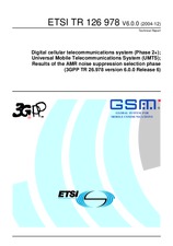 ETSI TR 126978-V6.0.0 31.12.2004