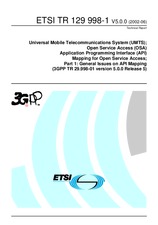 ETSI TR 129998-1-V5.0.0 27.6.2002