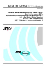 ETSI TR 129998-4-1-V4.1.0 26.7.2001