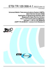 ETSI TR 129998-4-1-V6.0.0 31.12.2004