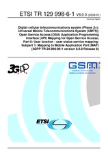 ETSI TR 129998-6-1-V8.0.0 19.1.2009