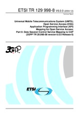 ETSI TR 129998-8-V6.0.0 31.12.2004