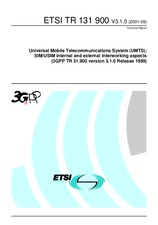 Norma ETSI TR 131900-V3.1.0 30.9.2001 náhled