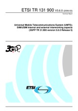 ETSI TR 131900-V5.6.0 31.3.2006