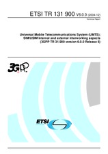 ETSI TR 131900-V6.0.0 31.12.2004