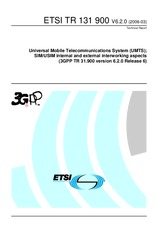 Norma ETSI TR 131900-V6.2.0 31.3.2006 náhled