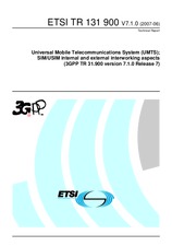 ETSI TR 131900-V7.1.0 30.6.2007