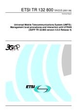 Náhled ETSI TR 132800-V4.0.0 31.7.2001