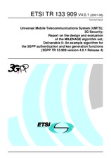 ETSI TR 133909-V4.0.1 3.8.2001
