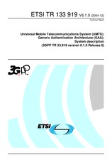 ETSI TR 133919-V6.1.0 31.12.2004