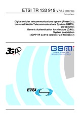 ETSI TR 133919-V7.2.0 30.6.2007