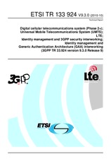 ETSI TR 133924-V9.3.0 18.10.2010