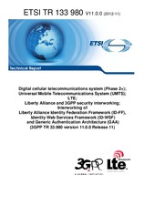 ETSI TR 133980-V11.0.0 9.11.2012