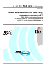 ETSI TR 134926-V9.0.0 9.2.2010