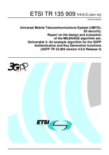 ETSI TR 135909-V4.0.0 31.3.2001