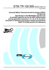 ETSI TR 135909-V6.0.0 31.12.2004