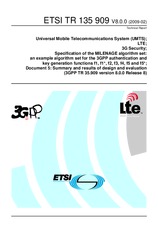 ETSI TR 135909-V8.0.0 3.2.2009