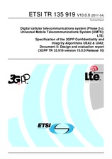 ETSI TR 135919-V10.0.0 14.4.2011