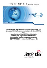 ETSI TR 135919-V12.0.0 13.10.2014