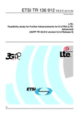Norma ETSI TR 136912-V9.3.0 23.6.2010 náhled