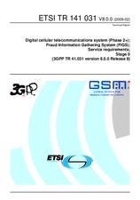 Norma ETSI TR 141031-V8.0.0 3.2.2009 náhled