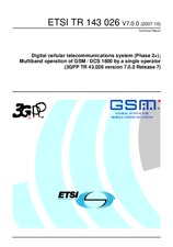 ETSI TR 143026-V7.0.0 17.10.2007