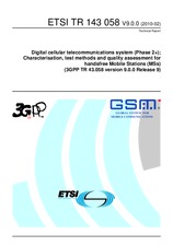 Norma ETSI TR 143058-V9.0.0 2.2.2010 náhled