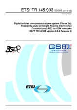 Norma ETSI TR 145903-V9.0.0 2.2.2010 náhled