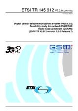 Náhled ETSI TR 145912-V7.2.0 30.6.2007