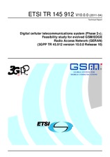 Norma ETSI TR 145912-V10.0.0 11.4.2011 náhled