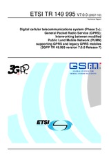 ETSI TR 149995-V7.0.0 17.10.2007