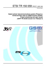 ETSI TR 150059-V4.0.0 30.4.2001