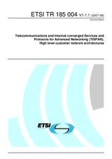 ETSI TR 185004-V1.1.1 30.8.2007