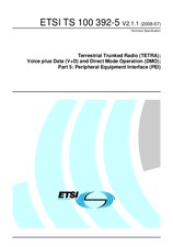 ETSI TS 100392-5-V2.1.1 25.7.2008