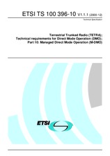 ETSI TS 100396-10-V1.1.1 8.12.2000