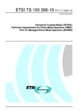 Náhled ETSI TS 100396-10-V1.1.1 8.12.2000