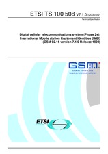 Náhled ETSI TS 100508-V7.1.0 28.2.2000