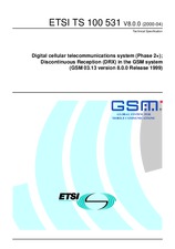 Náhled ETSI TS 100531-V8.0.0 2.5.2000