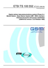 ETSI TS 100552-V7.0.0 13.8.1999