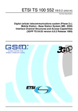 ETSI TS 100552-V8.0.1 4.9.2001